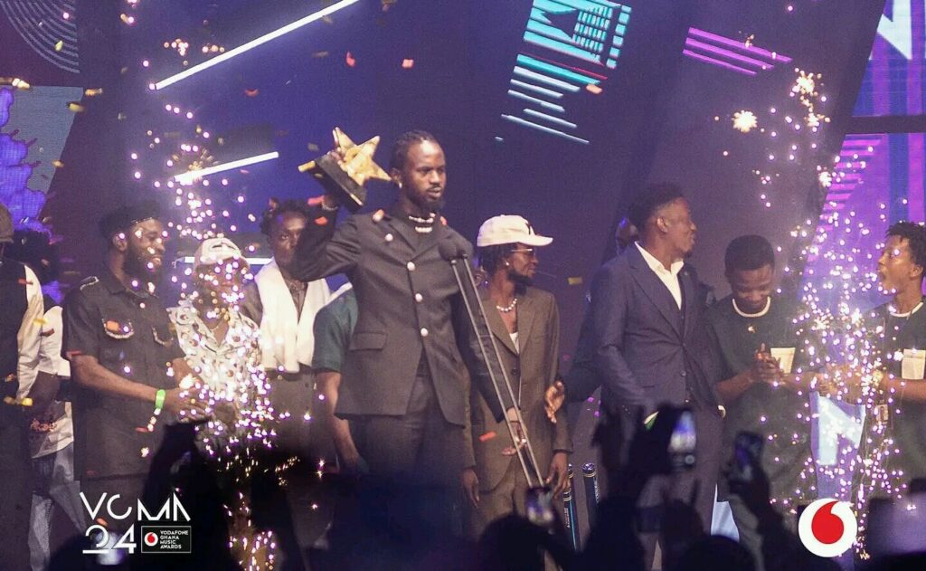 Black Sherif Emerges 24th VGMA Artiste of the Year.