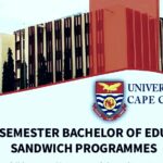 The UCC 3 Semester Bachelor of Education Sandwich Programme.