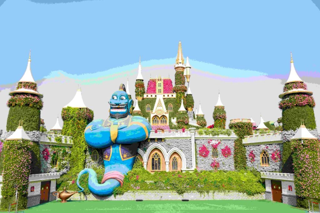 Entrance to Dubai Miracle Garden