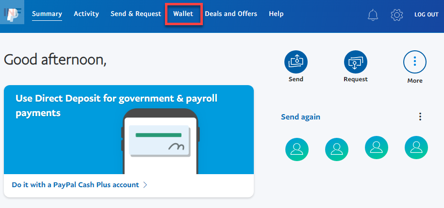 PayPal Account