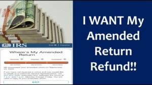 IRS Amended Return Status