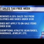 connecticut tax free weekend 2025