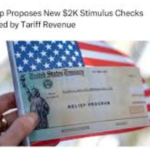 tariff stimulus check